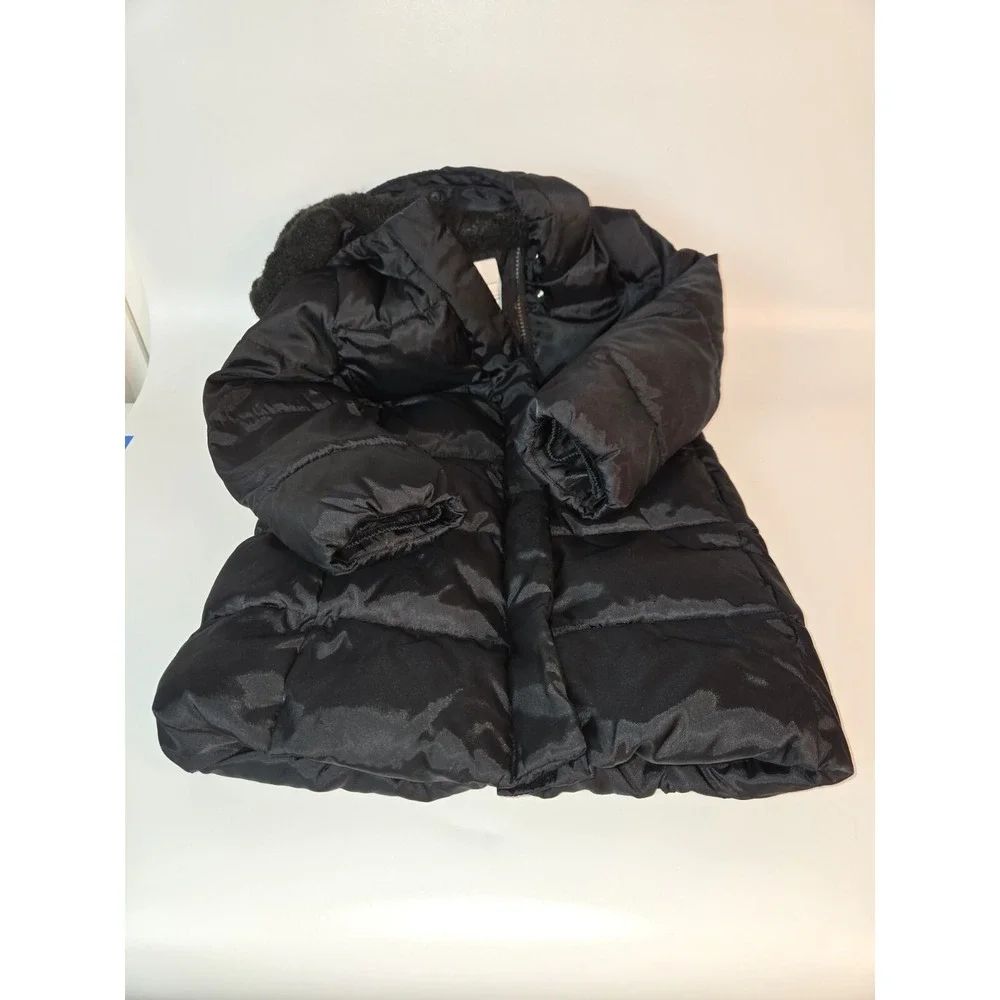 Baby Gap Primaloft Long Black Warmest Jacket‎ coat Girls S (5)